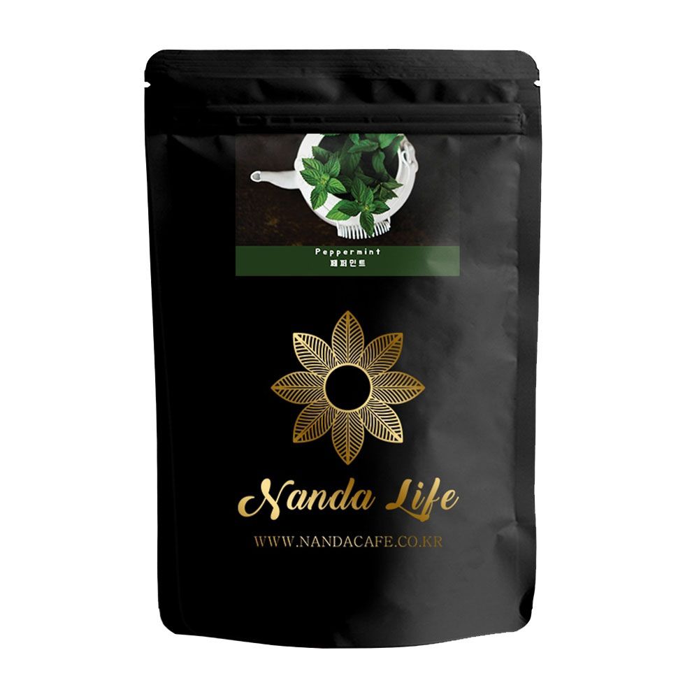 Nanda Life Premium Peppermint Tea 50 Tea Bags Pure Egyptian Herb Tea for Healthy Daily Wellness Habit